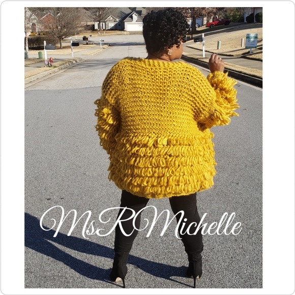 Shag Loop Cardigan - Picture 1 of 3